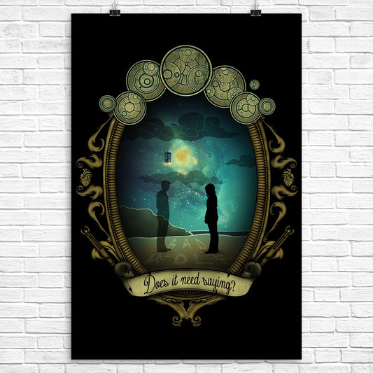 Does it Need Saying? - Poster