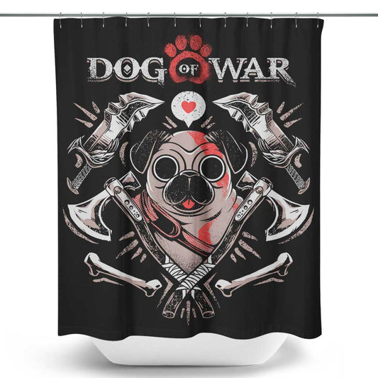 Dog of War - Shower Curtain