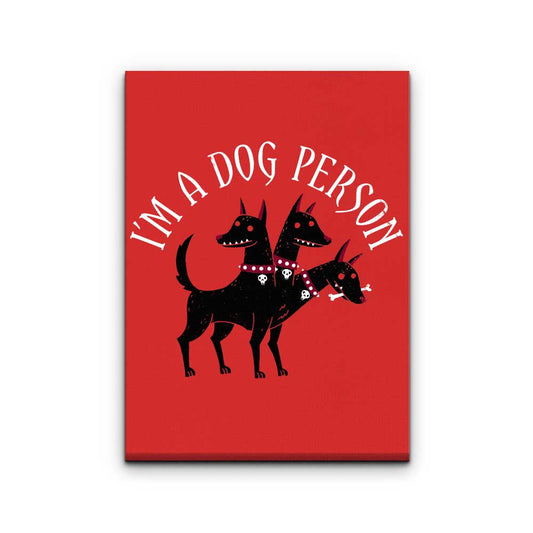 Dog Person - Canvas Print