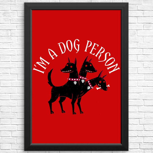 Dog Person - Posters & Prints