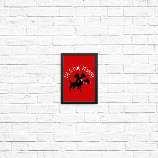 Dog Person - Posters & Prints