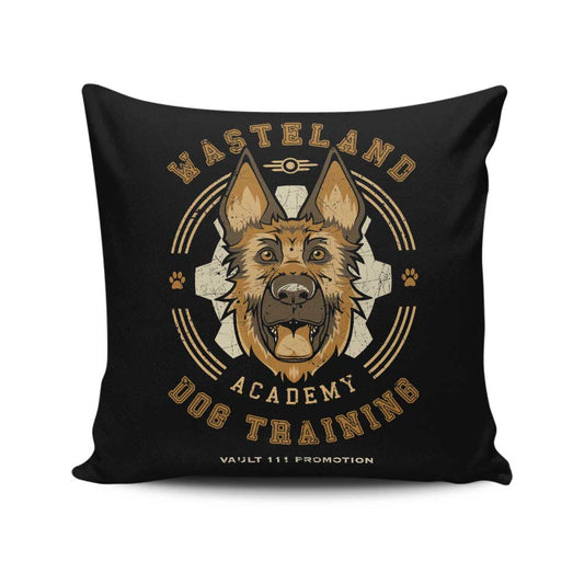 Dogmeat Training Academy - Throw Pillow