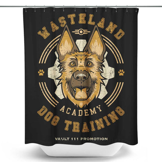 Dogmeat Training Academy - Shower Curtain