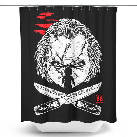 Doll Ink - Shower Curtain