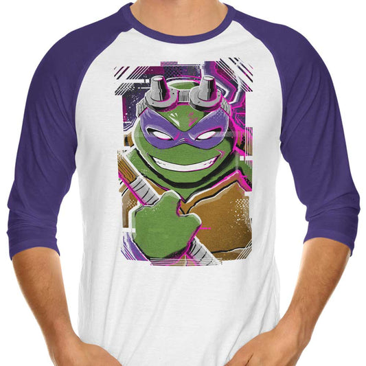 Donnie Glitch - 3/4 Sleeve Raglan T-Shirt