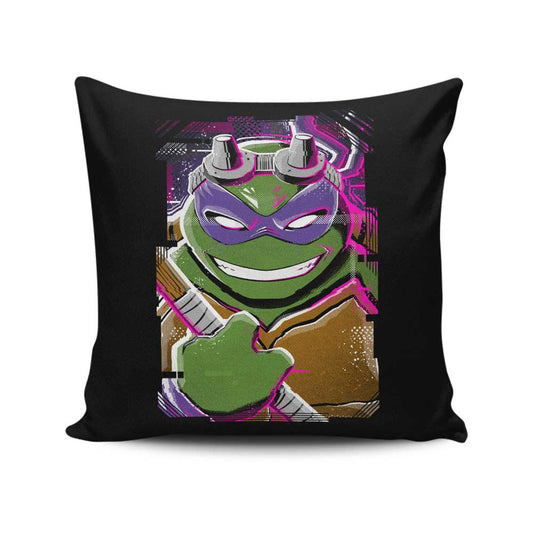 Donnie Glitch - Throw Pillow