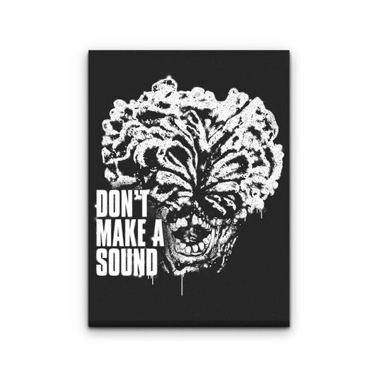 Don't Make a Sound - Canvas Print