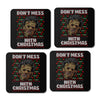 Don't Mess with Xmas - Coasters