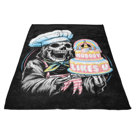 Doom Cake - Fleece Blanket