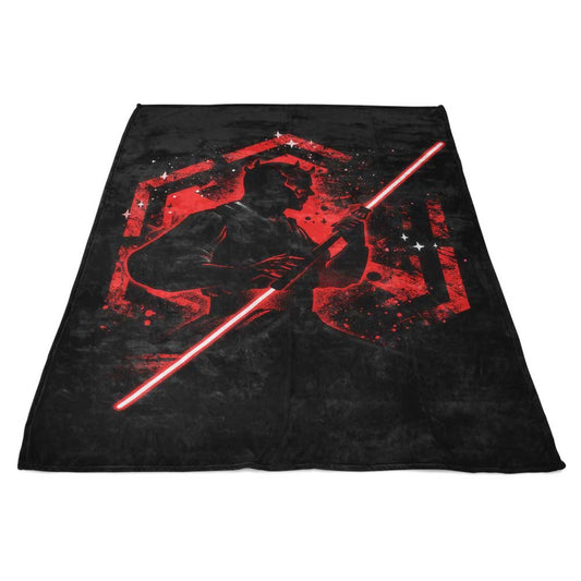 Double Bladed Warrior - Fleece Blanket