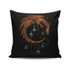 Draconic Dice Keeper - Throw Pillow