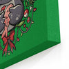 Dragon Christmas - Canvas Print