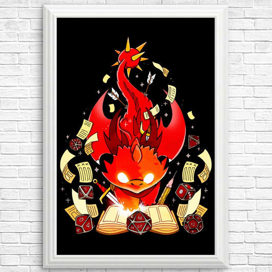 Dragon Dice Set - Posters & Prints