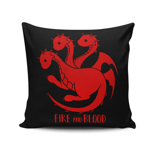 Dragon Kawaii - Throw Pillow