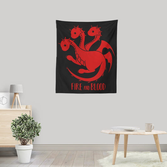 Dragon Kawaii - Wall Tapestry