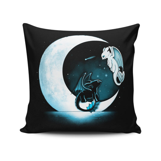 Dragon Moons - Throw Pillow