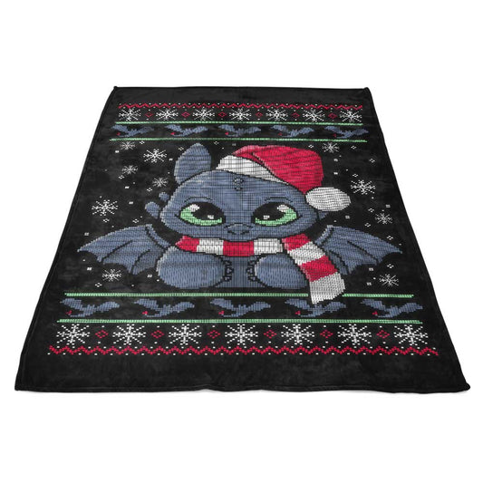 Dragon Sweater - Fleece Blanket