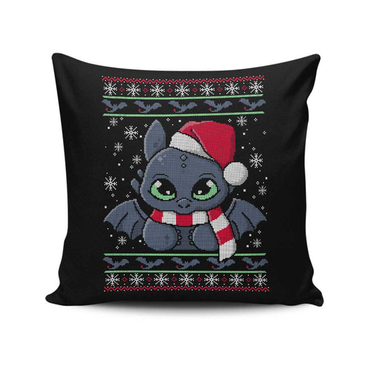 Dragon Sweater - Throw Pillow