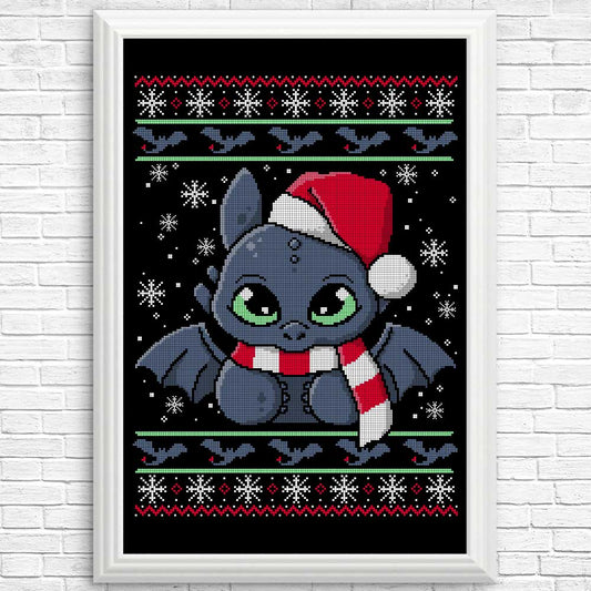 Dragon Sweater - Posters & Prints