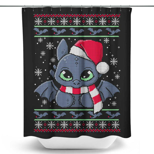 Dragon Sweater - Shower Curtain