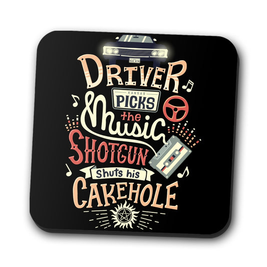 Driver Picks the Music - Coasters