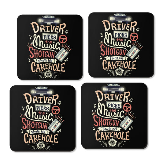 Driver Picks the Music - Coasters