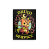 Druid at Your Service - Metal Print