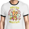 Druid at Your Service - Ringer T-Shirt