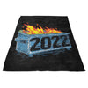 Dumpster Fire '22 - Fleece Blanket