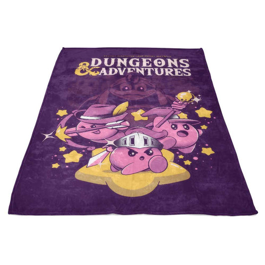 Dungeons and Adventures - Fleece Blanket