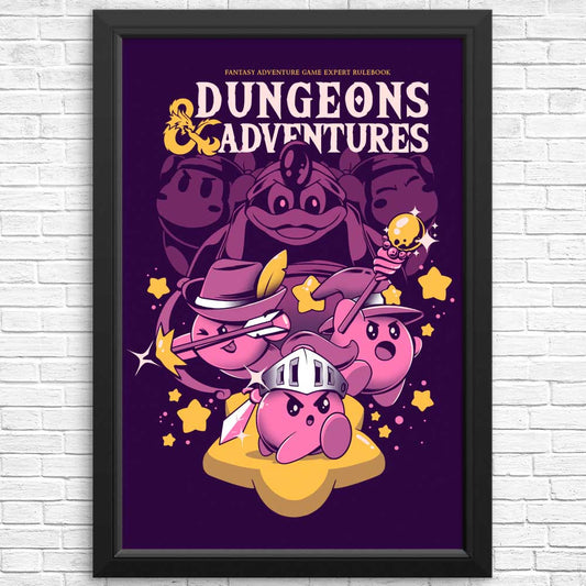Dungeons and Adventures - Posters & Prints