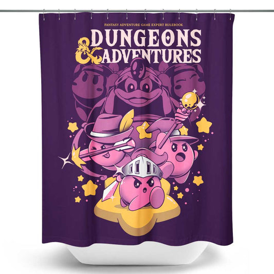 Dungeons and Adventures - Shower Curtain