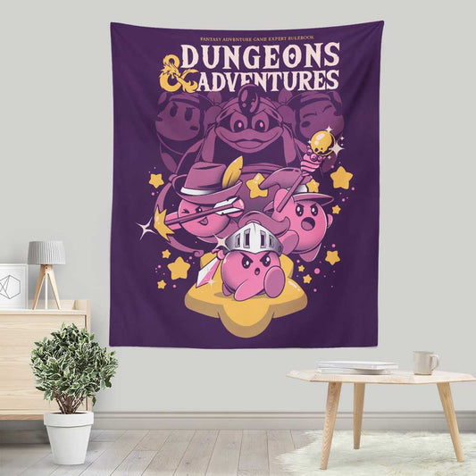 Dungeons and Adventures - Wall Tapestry