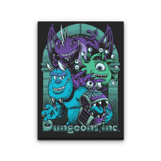 Dungeons Inc - Canvas Print