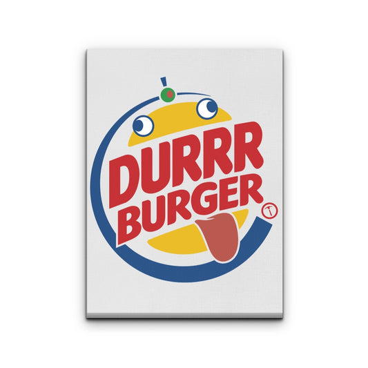Durrrger King - Canvas Print