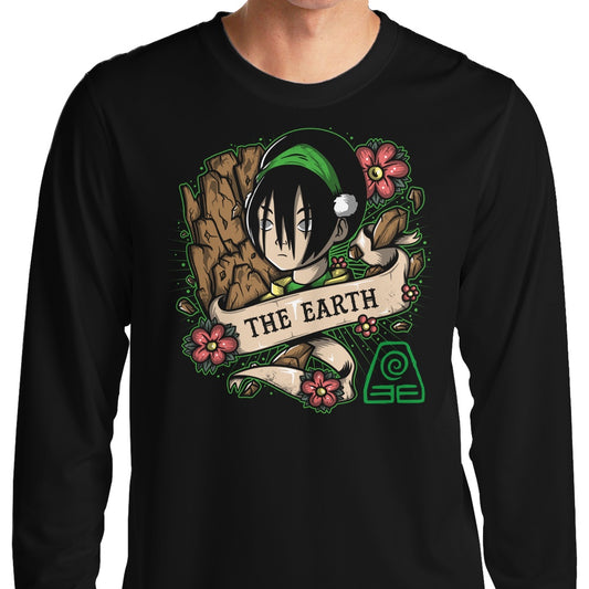 Earth Tattoo - Long Sleeve T-Shirt