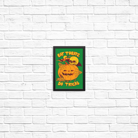Eat Tricks, Do Treats - Posters & Prints