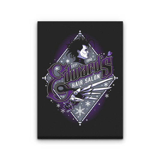 Edwards Hair Salon - Canvas Print