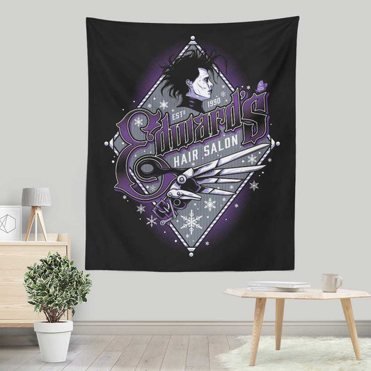 Edwards Hair Salon - Wall Tapestry