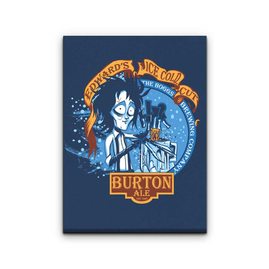 Edward's Ice Cold Ale - Canvas Print