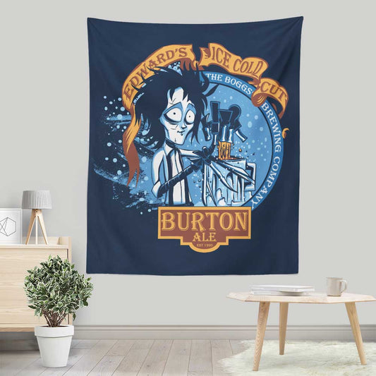 Edward's Ice Cold Ale - Wall Tapestry