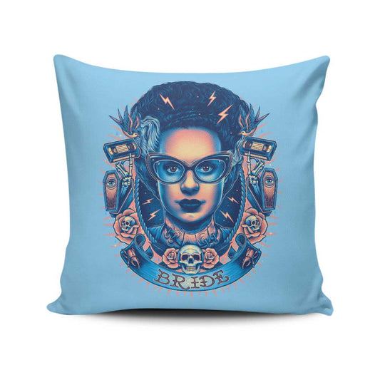 Electric Bride - Throw Pillow