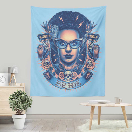 Electric Bride - Wall Tapestry