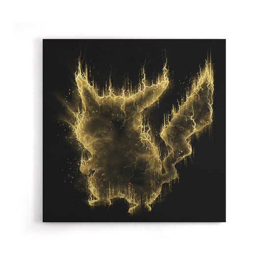 Electric Type - Canvas Print