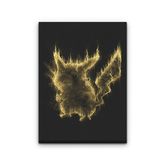 Electric Type - Canvas Print
