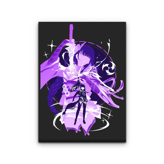 Electro Raiden Shogun - Canvas Print