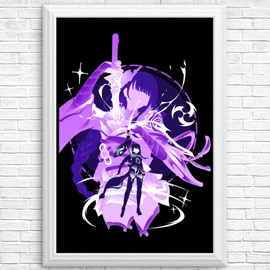 Electro Raiden Shogun - Posters & Prints