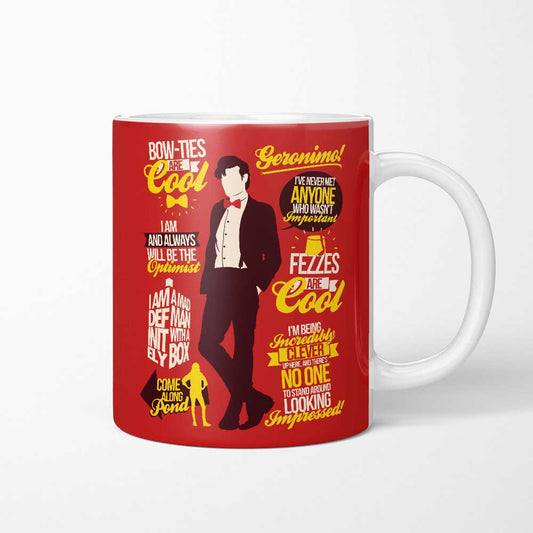 Eleventh Doctor Quotes - Mug
