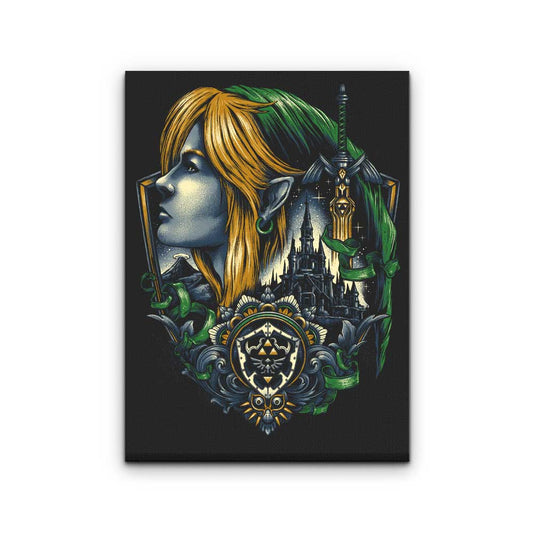 Emblem of the Legend - Canvas Print