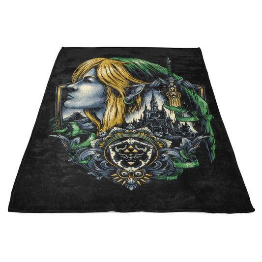Emblem of the Legend - Fleece Blanket